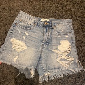 PISTOLA size 28 high waist mom shorts